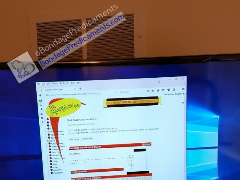 Hangman Game Predicament
